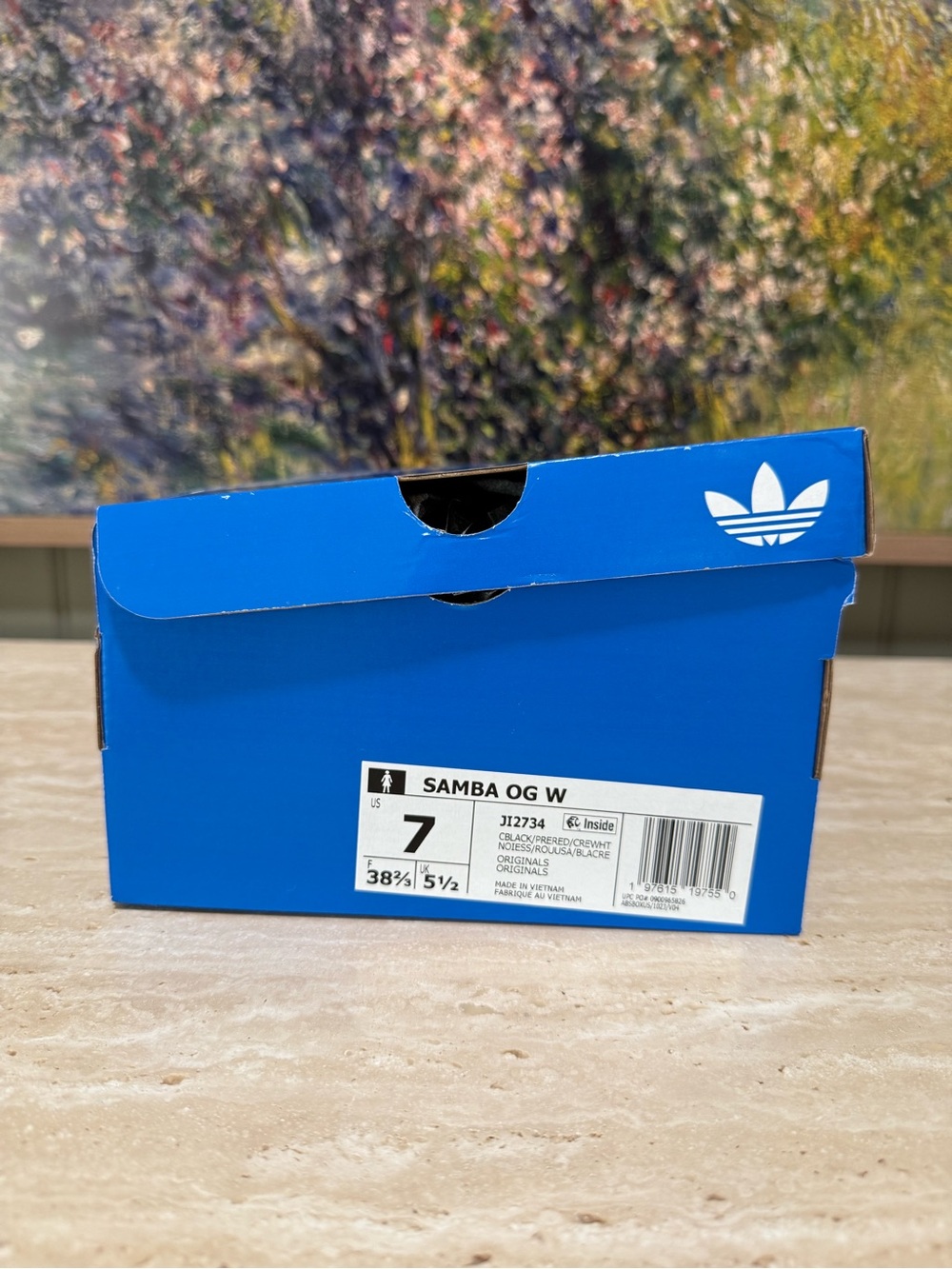 adidas Samba OG Sneakers in Leopard Print Calf Hair - US 7 - Picture 12 of 12